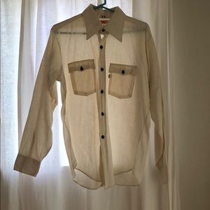 Vintage Levi’s button down shirt